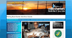 Desktop Screenshot of abrolhosfishing.com